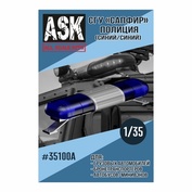 ASK35100A All Scale Kits (ASK) 1/35 SSU Sapphire Police (Blue/Blue)