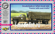 72062 Pst 1/72 Car Studebecker Us6 mod. U6