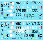 48007 ColibriDecals 1/48 Decal for ltalian fighters in the sky of the USSR (MC. 200/ MC. Two hundred two) 