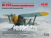 72075 ICM 1/72 I-153, Finnish air force fighter II MV (winter modification)
