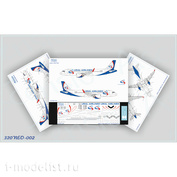 320NEO-002 Ascensio 1/144 Decal for A320NEO, Ural Airlines (NEW Livery)