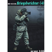 B6-35128 Bravo-6 1/35 Kriegsberichter (4) / Военный корреспондент (4)