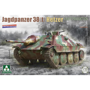 2170X Takom 1/35 Немецкая САУ Jagdpanzer 38(t) Hetzer (ранняя) Ограниченная серия (без интерьера)
