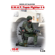 24104 ICM 1/24 Боец группы S.W.A.T. №4