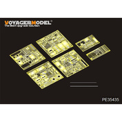 PE35435 Voyager Model 1/35 Photo Etching for Modern 152mm ShKh DANA vz.77