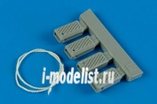 132 012 Aires 1/32 Набор дополнений Universal Navy Wheel Chock with Nylon Rope - late production