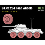 RM-2073 Rye Field Model 1/35 Дорожные колеса для Sd.Kfz.234
