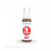 AK11435 AK Interactive acrylic paint FIELD DRAB-FIGURES (gray field) 17 ml