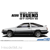 06141 Aoshima 1/24 Toyota AE86 Sprinter Trueno GT-APEX '85