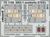 FE1109 Eduard 1/48 photo Etching for SBD-1 steel belts