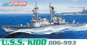 1014 Dragon 1/350 U.S.S. Kidd DDG-993