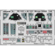 FE1221 Eduard 1/48 Фототравление для Mirage 2000D