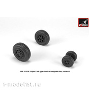AW48504 Armory 1/48 Wheels for JAS-39 