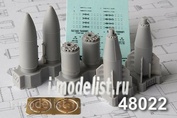AMC48022 Advanced Modeling 1/48 БЕТАБ-500ШП бетонобойная бомба (в комплекте две бомбы)