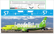 737800-18 PasDecals 1/144 Декаль на Boeing 737-800 S-7 New