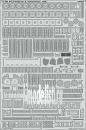 53112 1/200 Eduard photo etched parts for USS Arizona part 6 - superstructure