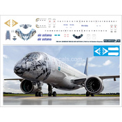 190-04 PasDecals 1/444 Decal on Embraer 190 E-2 BARS