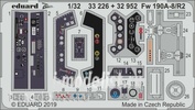 33226 Eduard photo etched parts for 1/32 Fw 190A-8/ R2