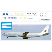 707-02 PasDecals 1/144 Декаль на B 707 Israel Air Force