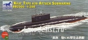 BB2005 Bronco 1/200 Kilo Type 636 Attack Submarine