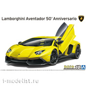 05982 Aoshima 1/24 Lamborghini Aventador 50°Anniversario '13