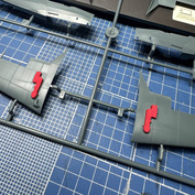 45007 SX-Art 1/48 Заглушки ниш для Z-526AFS Akrobat (Eduard)