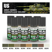 RCS218 AK Interactive Камуфляжные цвета MERDC армии США / US Army MERDC Camouflage Colors