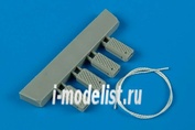 148 006 Aires 1/48 Набор дополнений Universal Navy Wheel Chock with Nylon Rope - late production