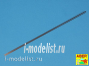 SR 03 Aber 1/35 Steel round rods Ø 0.3 mm, length 245mm x12 pcs.