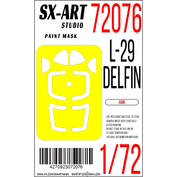 72076 SX-Art 1/72 Окрасочная маска L-29 Delfin (AMK)