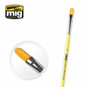 AMIG8596 Ammo Mig 6 SYNTHETIC FILBERT BRUSH