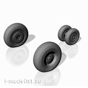 AW14006 Armory 1/144 Wheels under load for helicopter 
