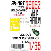 36062 SX-Art 1/35 Imitation of M551A1 Sheridan inspection instruments (RFM)