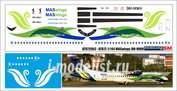 ATR72003 PasDecals 1/144 Декаль на ATR 72 MASwings 9w MWH