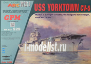 529 GPM 1/200 USS YORKTOWN CV-5