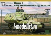 PH35006 Panda 1/35 Marder I 7.5 cm Pak 40/1 auf Gw.Lr.s(f) Sd.Kfz. One hundred thirty five