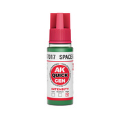 AK17017 AK Interactive Краска акриловая QUICK GEN - Космический зелёный / SPACE GREEN