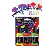 1001 Pacific88 Набор красок Art color Флюорисценты (Fluorescents), 3 шт.