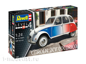 07653 Revell 1/24 Микролитражный автомобиль Citroën 2CV 
