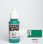 70838 Vallejo Краска акриловая `Model Color Изумрудный/Emerald