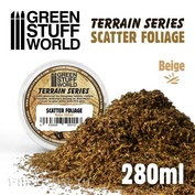 10515 Green Stuff World Рассеянная листва - бежевая, 280 мл / Scatter Foliage - Beige - 280 ml