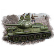 84807 HobbyBoss 1/48 Российский танк 34/85 (мод. 1944 Flattened Turret) 