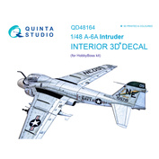 QD48164 Quinta Studio 1/48 3D Декаль интерьера кабины A-6A Intruder (для модели HobbyBoss)