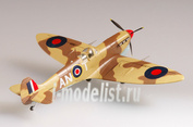 37216 Easy model 1/72 Собранная и покрашенная модель   самолёт  Spitfire Mk.VC/trop RAF 