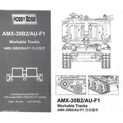81010 Hobby Boss 1/35 Траки наборные рабочие на AMX-30B2/AU-F1 