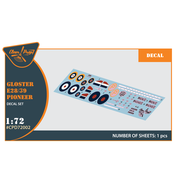 CPD72002 Clear Prop! 1/72 Decal for Gloster E.28/39 Pioneer