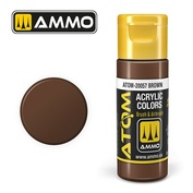 ATOM20057 Ammo Mig Акриловая краска ATOM COLOR Коричневый / Brown