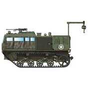 82921 HobbyBoss 1/72 M4 High Speed Tractor (155mm/8-in./240mm)