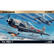 82138 Eduard 1/48 Немецкий истребитель Fw 190A-7 (ProfiPACK)