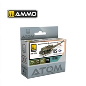 ATOM20906 Ammo Mig Набор ATOM Вертолёты армии США / ATOM US Army Helicopters Set (4 цвета)
